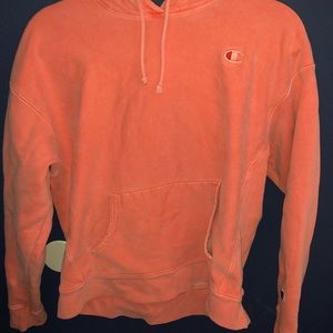 Pink champion hoodie